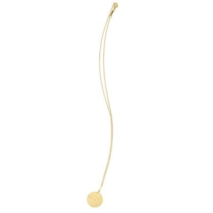 Luck Charms Medallion Necklace in 14K Yellow Gold