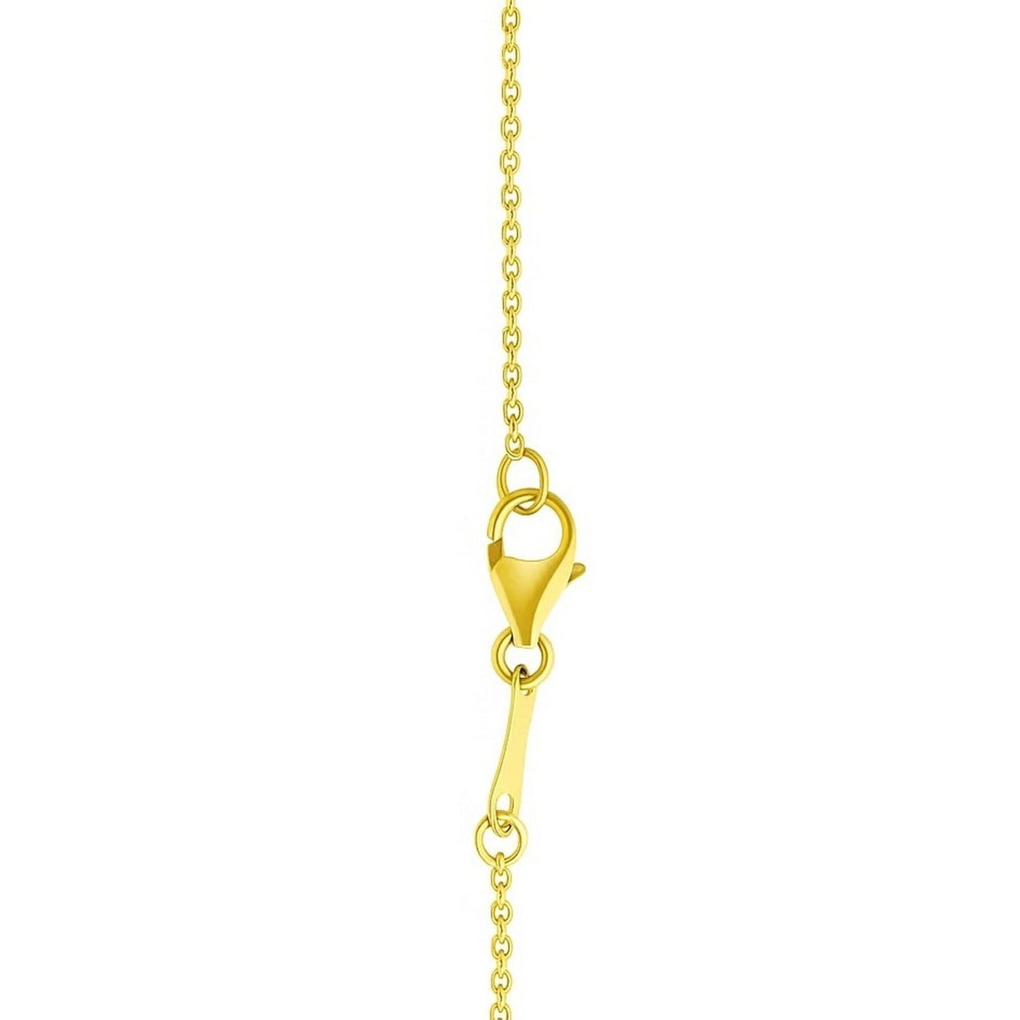 Clover - 14k Yellow Gold Clover & Pearl Necklace