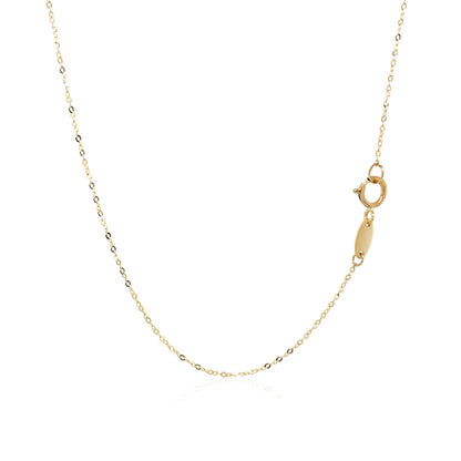 Claddagh Symbol - 14k Yellow Gold Pendant