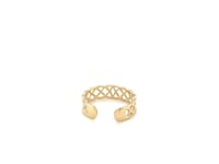 Celtic Knot Style 14k Yellow Gold Toe Ring